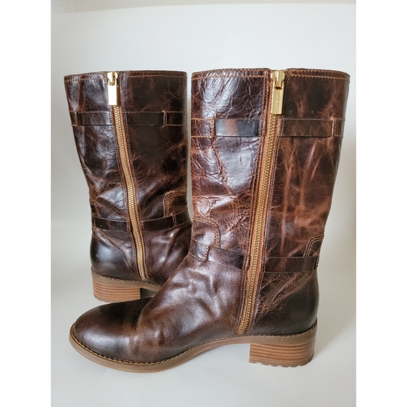 Michael Kors Distressed Boots - Picture 5 of 11